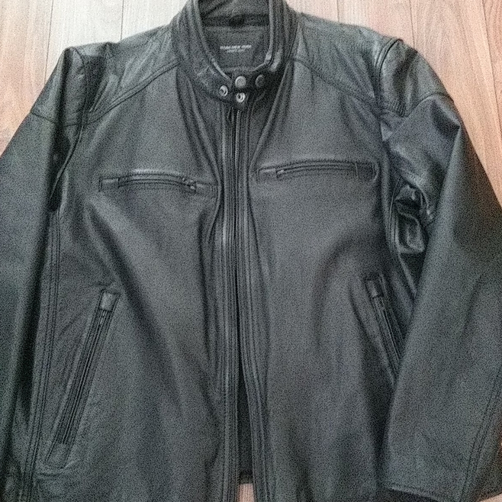Marc New York by Andrew Marc Leather Moto Jacket